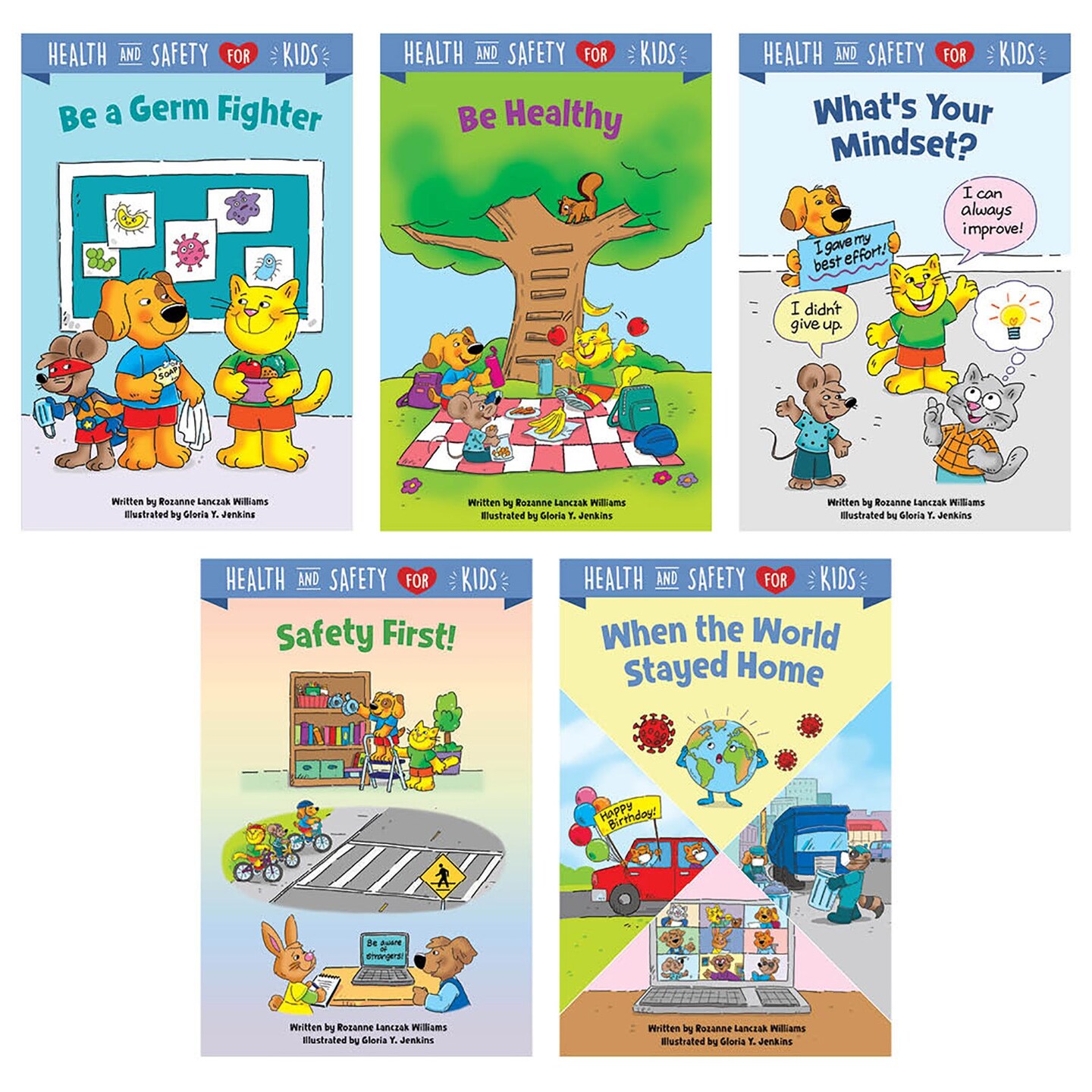 Health &#x26; Safety for Kids, 5-Book Pack