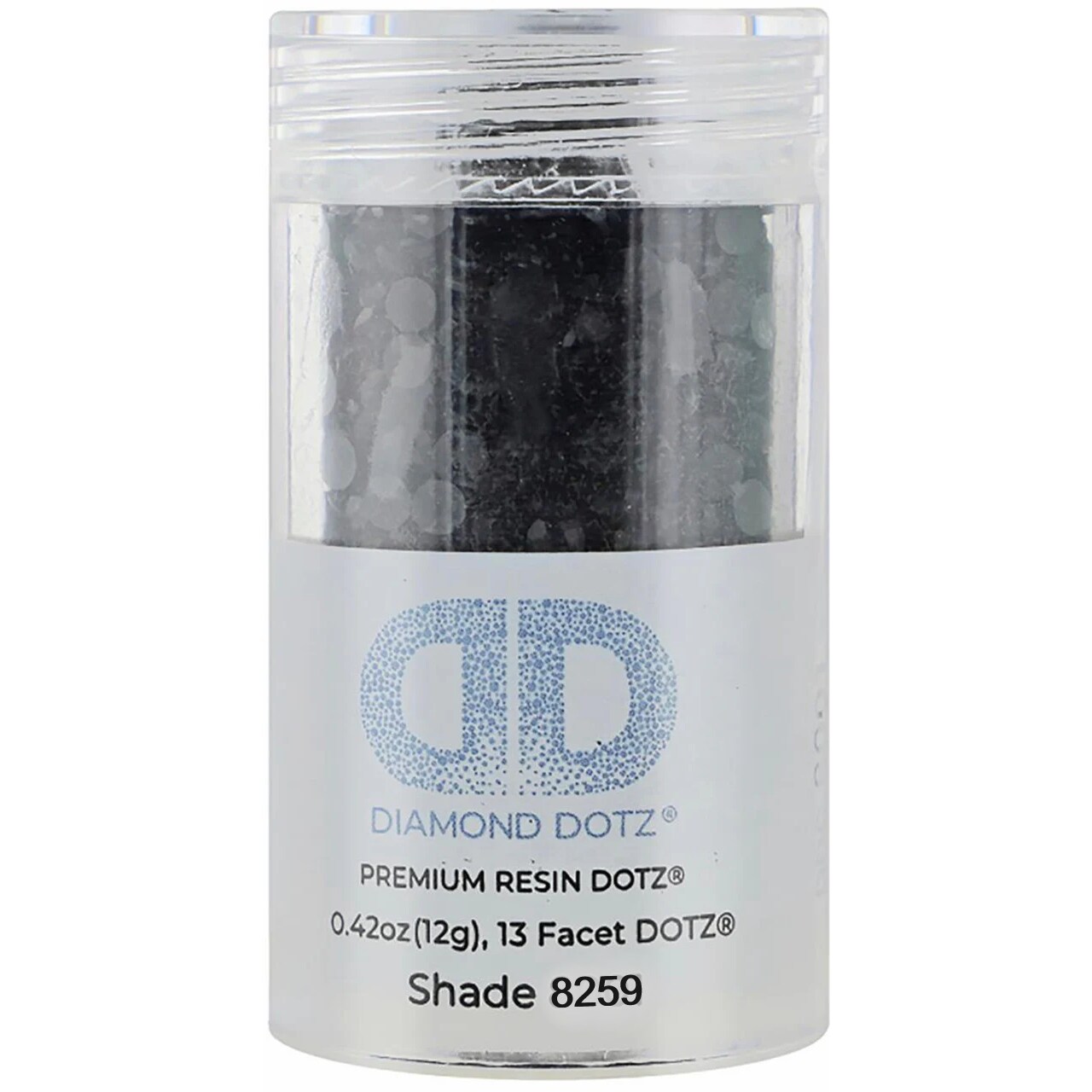 Diamond Dotz 2.8MM 12G Cylinder Black Pearl - Freestyle Diamond Painting Beads, Diamond Art Beads, Replacement Drills, Loose Gems for DIY Crafts and Art Projects