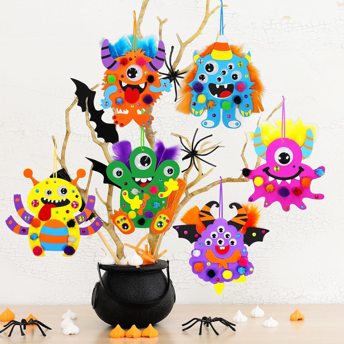 24 Sets Halloween Craft Kits Fall Kids