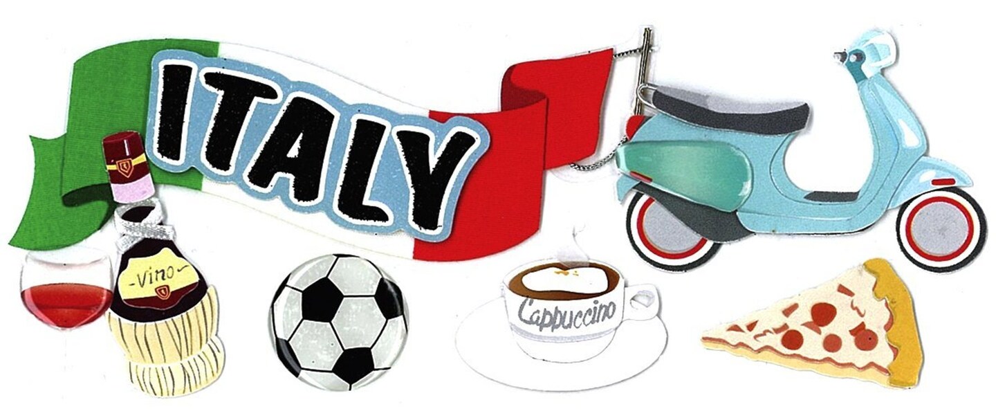 Jolee&#x27;s Boutique Italy Dimensional Stickers