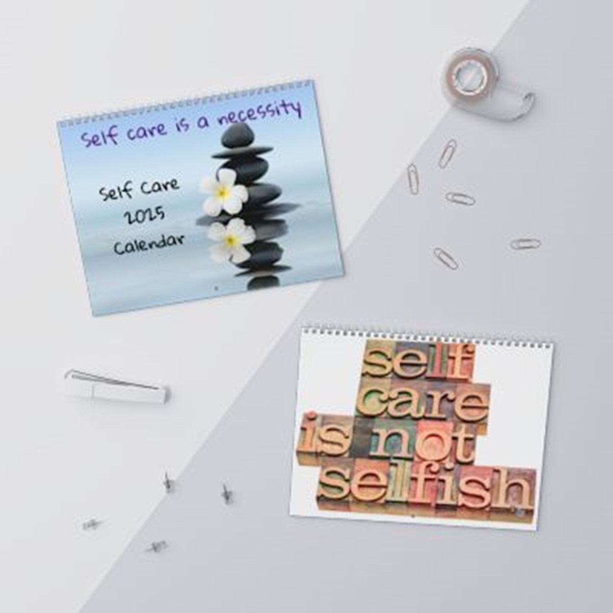 Self Care Wall Calendar (2025)