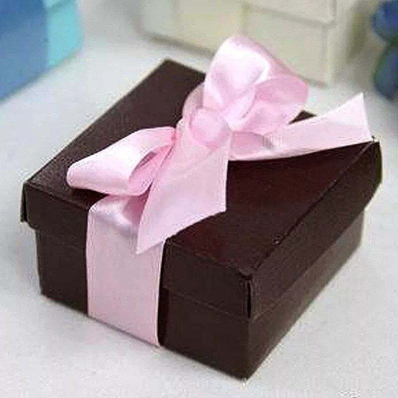 100 2.5&#x22; Favor Boxes with Removable Lids Party Supplies Cute Wedding Decorations