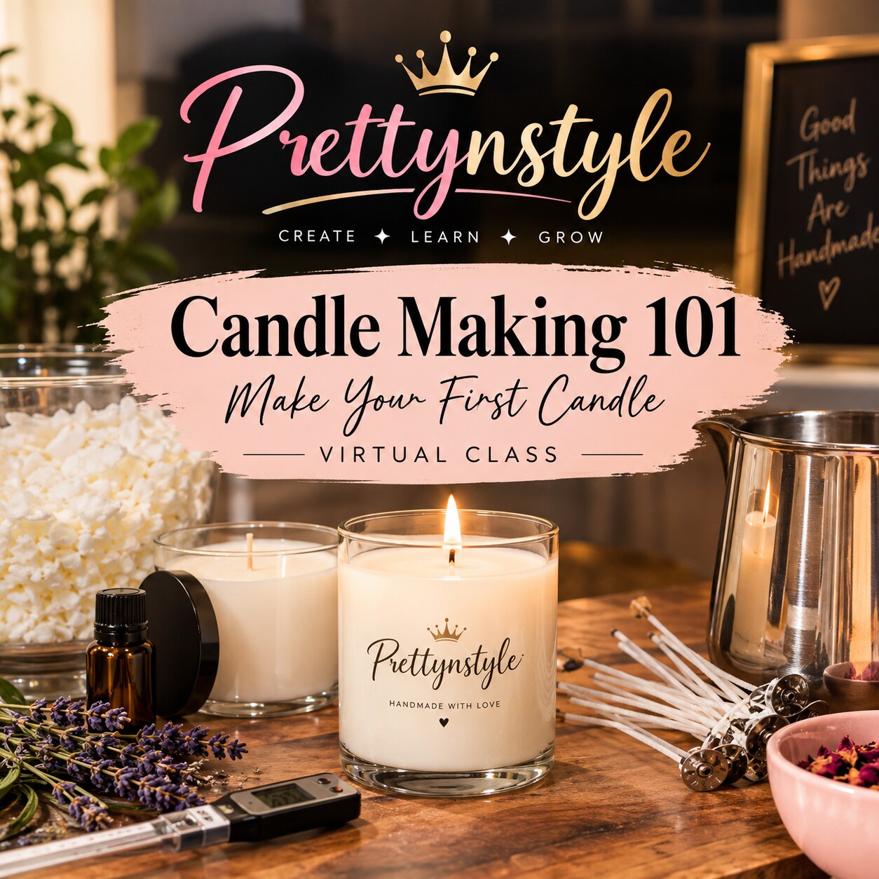 Candle Making 101: Make Your First Candle
