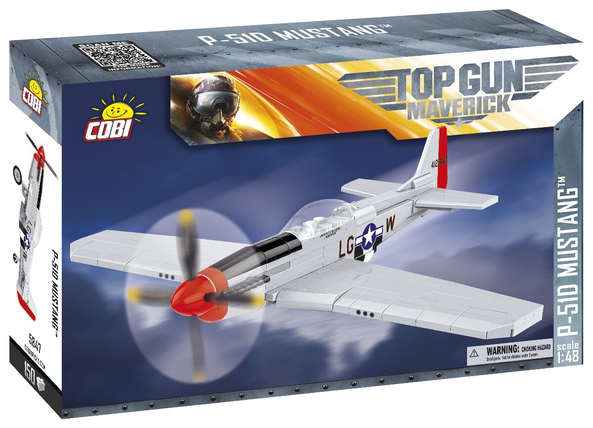COBI TOP GUN: Maverick&#x2122; P-51D Mustang&#x2122; Aircraft