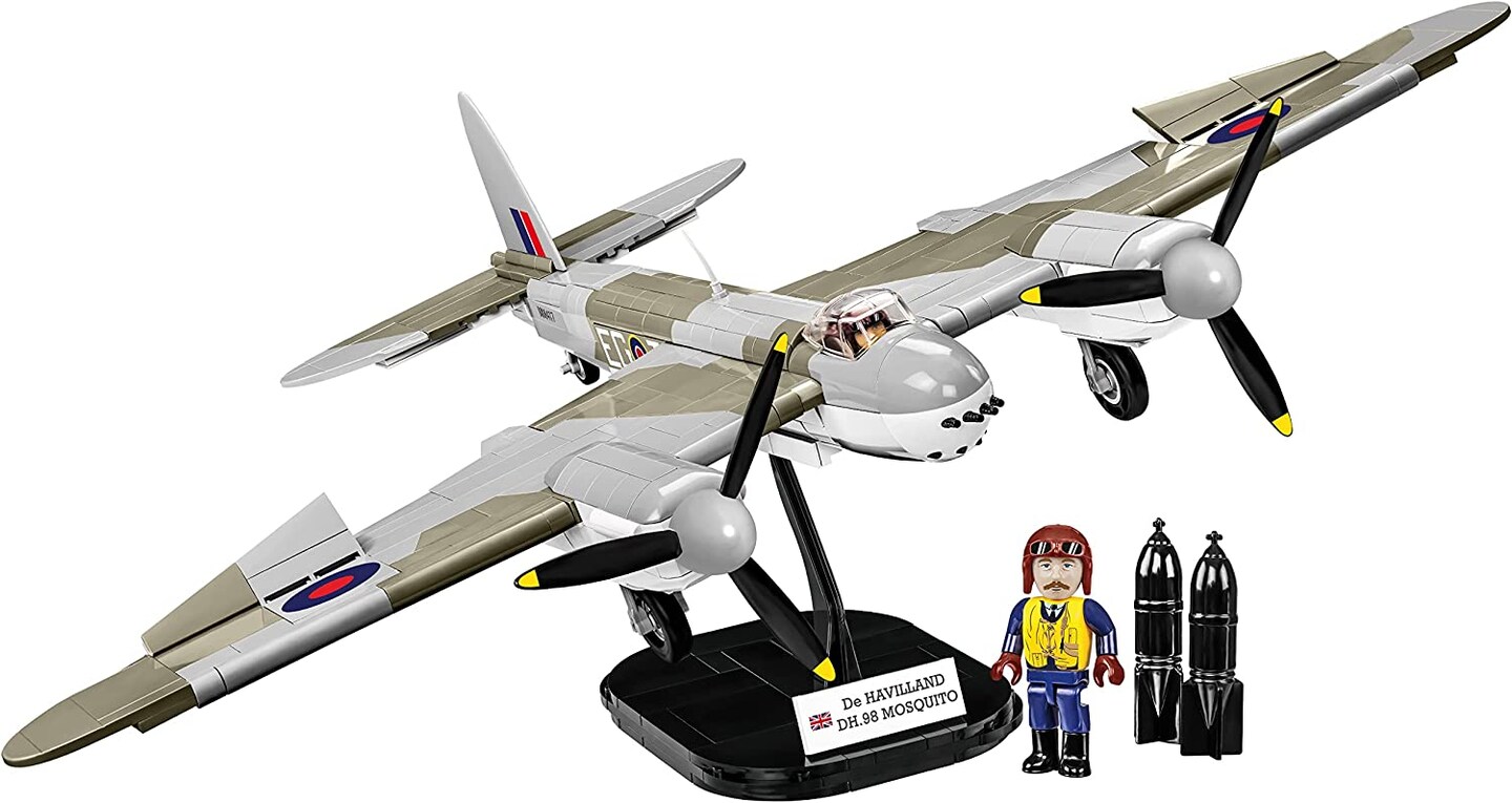 COBI Historical Collection WWII De Havilland DH.98 Mosquito Plane
