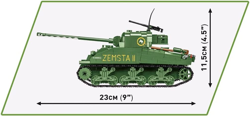 COBI Historical Collection WWII Sherman IC Firefly Tank