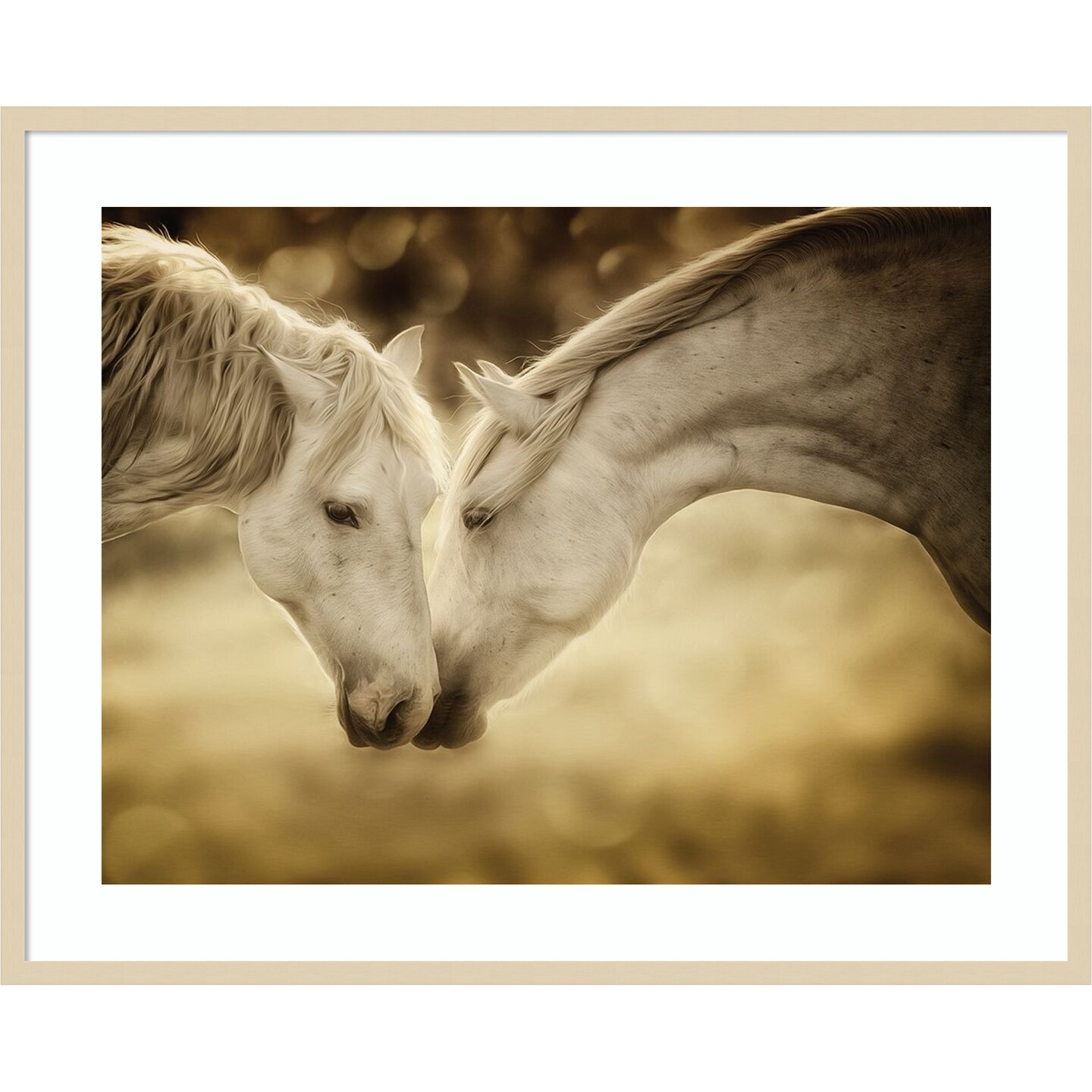 Connections by PHBurchett Wood Framed Wall Art Print
