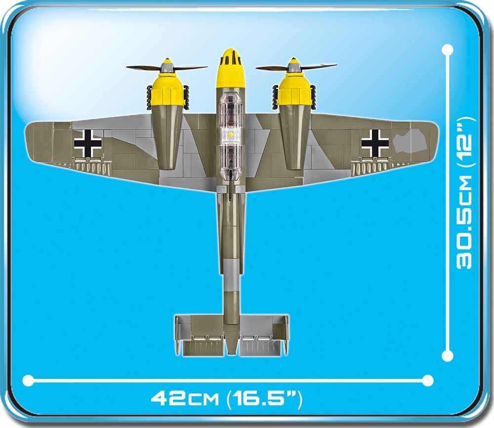 COBI Historical Collection Messerschmitt BF 110D Plane