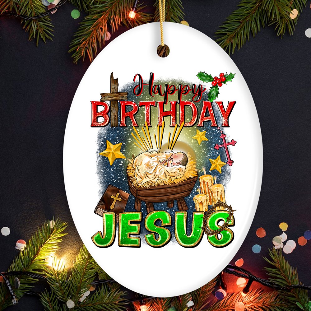 Happy Birthday Jesus Decorations: Celebrating the True Meaning of Christmas