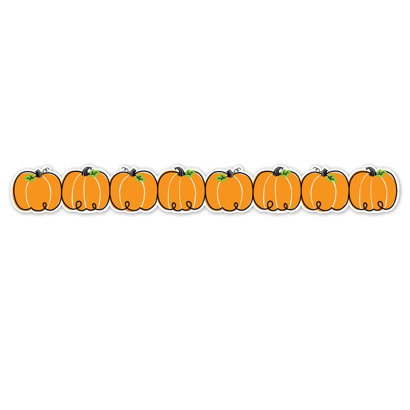 Doodle Pumpkins Ez Border