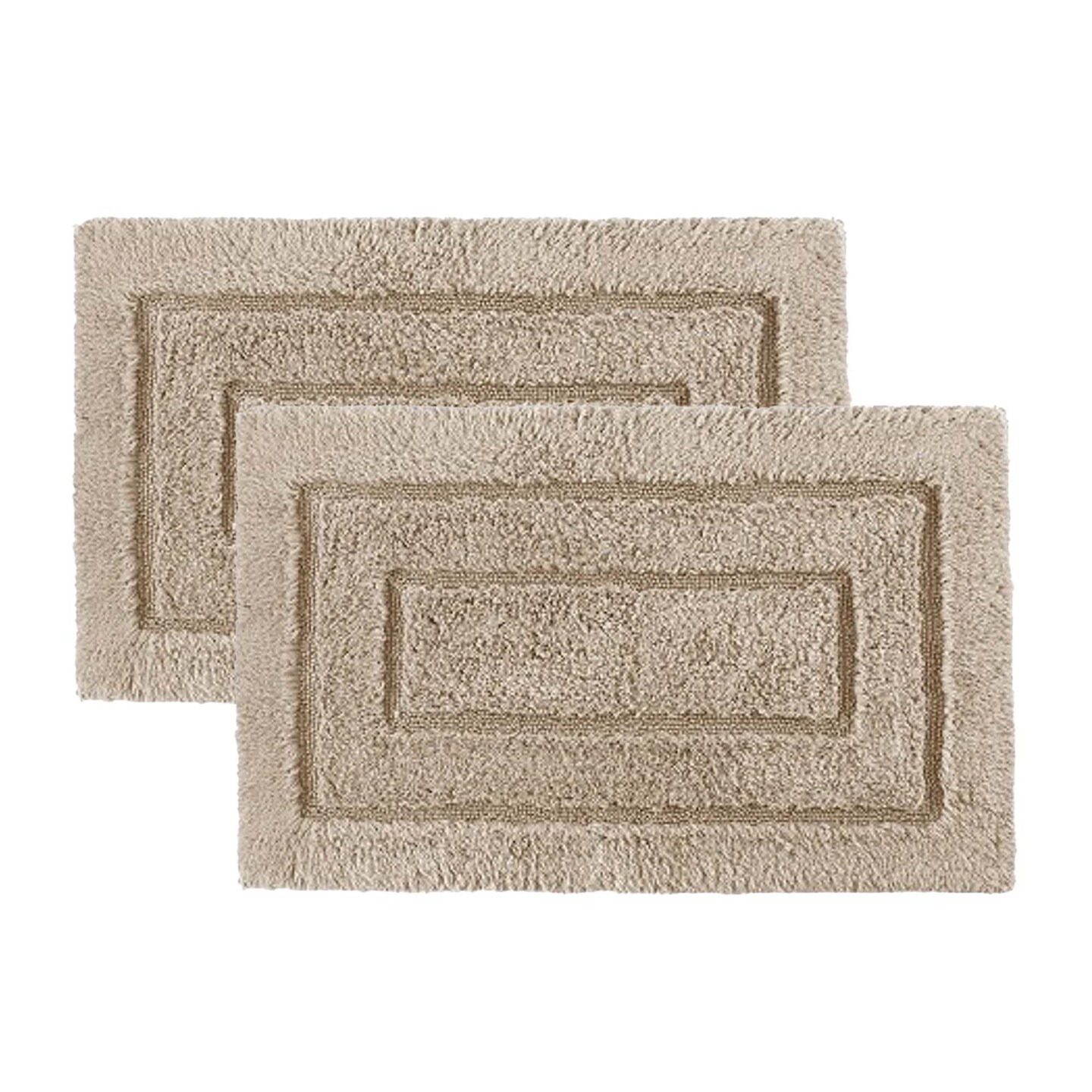 20&#x22;x32&#x22; Signature Bath Rug Tan Cassadecor