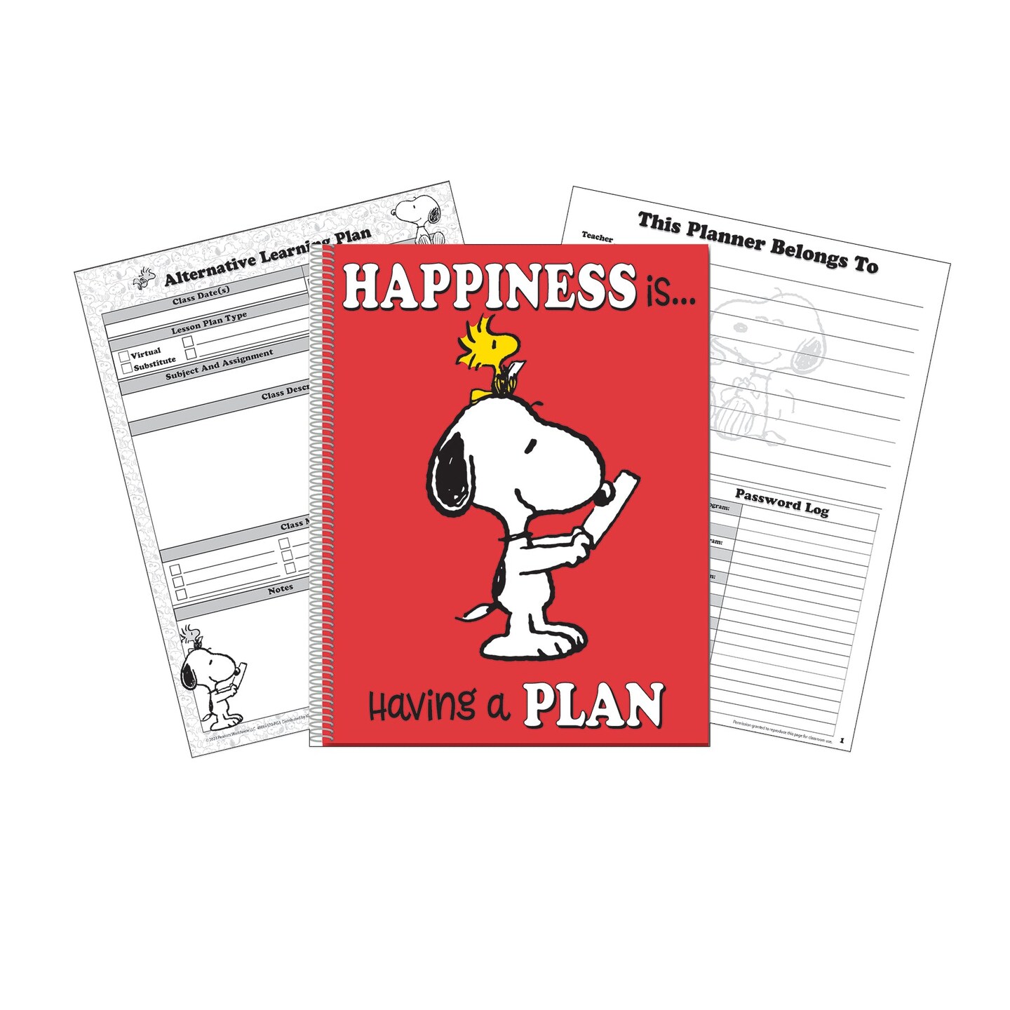 Peanuts Lesson Plan &#x26; Record Books
