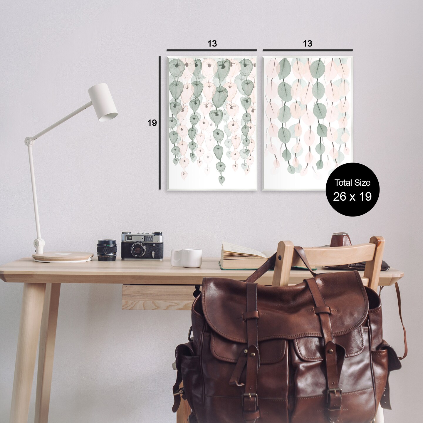 Stupell Industries Translucent Hanging Vines Foliage Wall Plaque Art