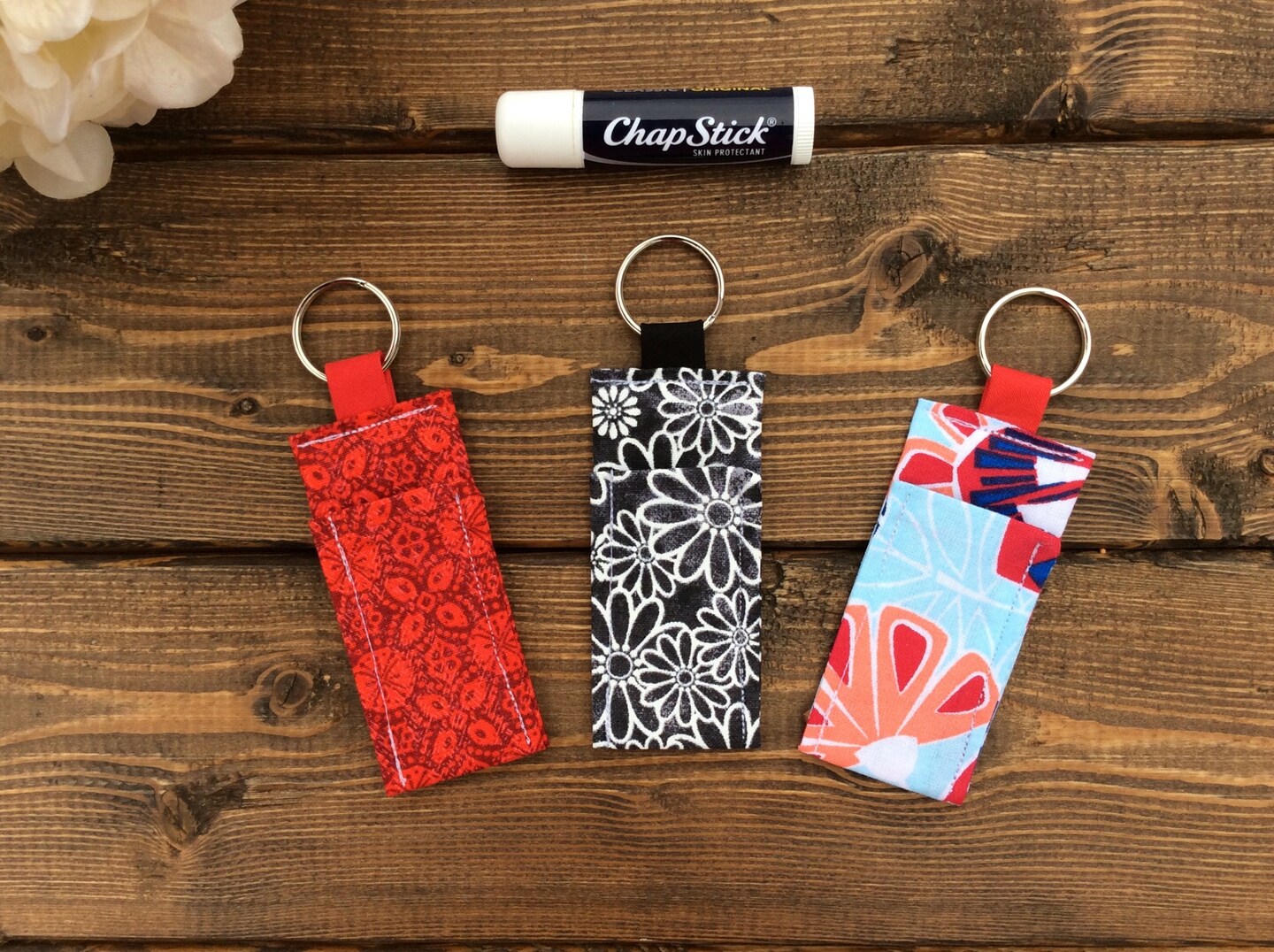 Chapstick Holder Keychain, Lip Balm Holder Keychain, Chap Stick Holder,  Teenage Girl Gift, MakerPlace by Michaels