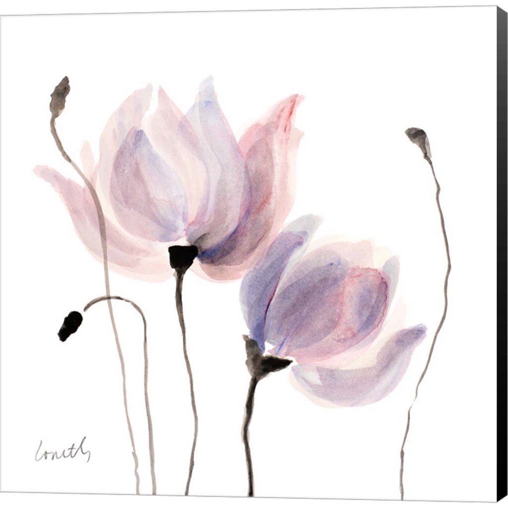 Floral Sway III by Lanie Loreth 24&#x22; x 24&#x22; Canvas Wall Art