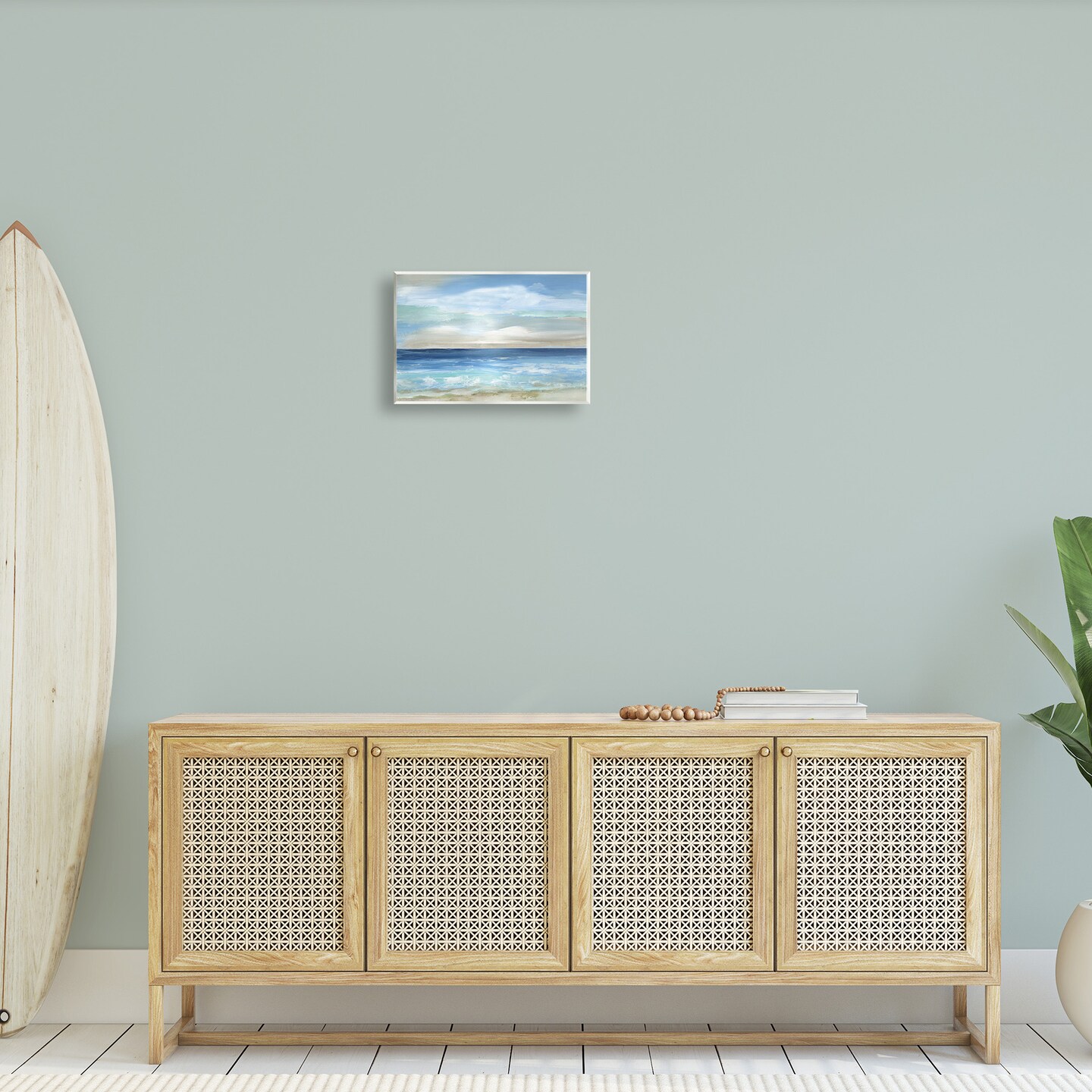Stupell Industries Crashing Ocean Ripples Scenery Wall Plaque Art
