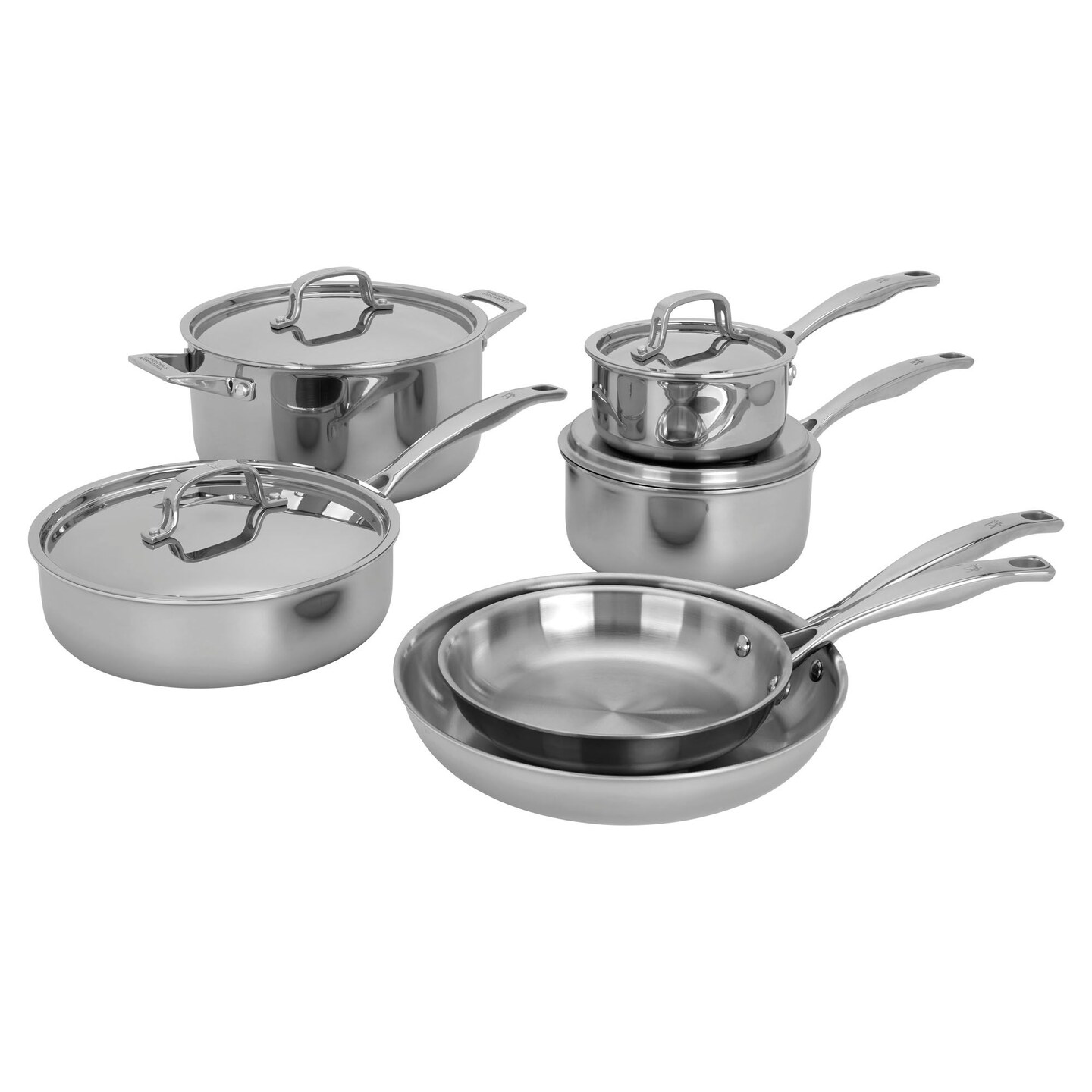 Henckels Realclad Tri-ply 10-pc Cookware set
