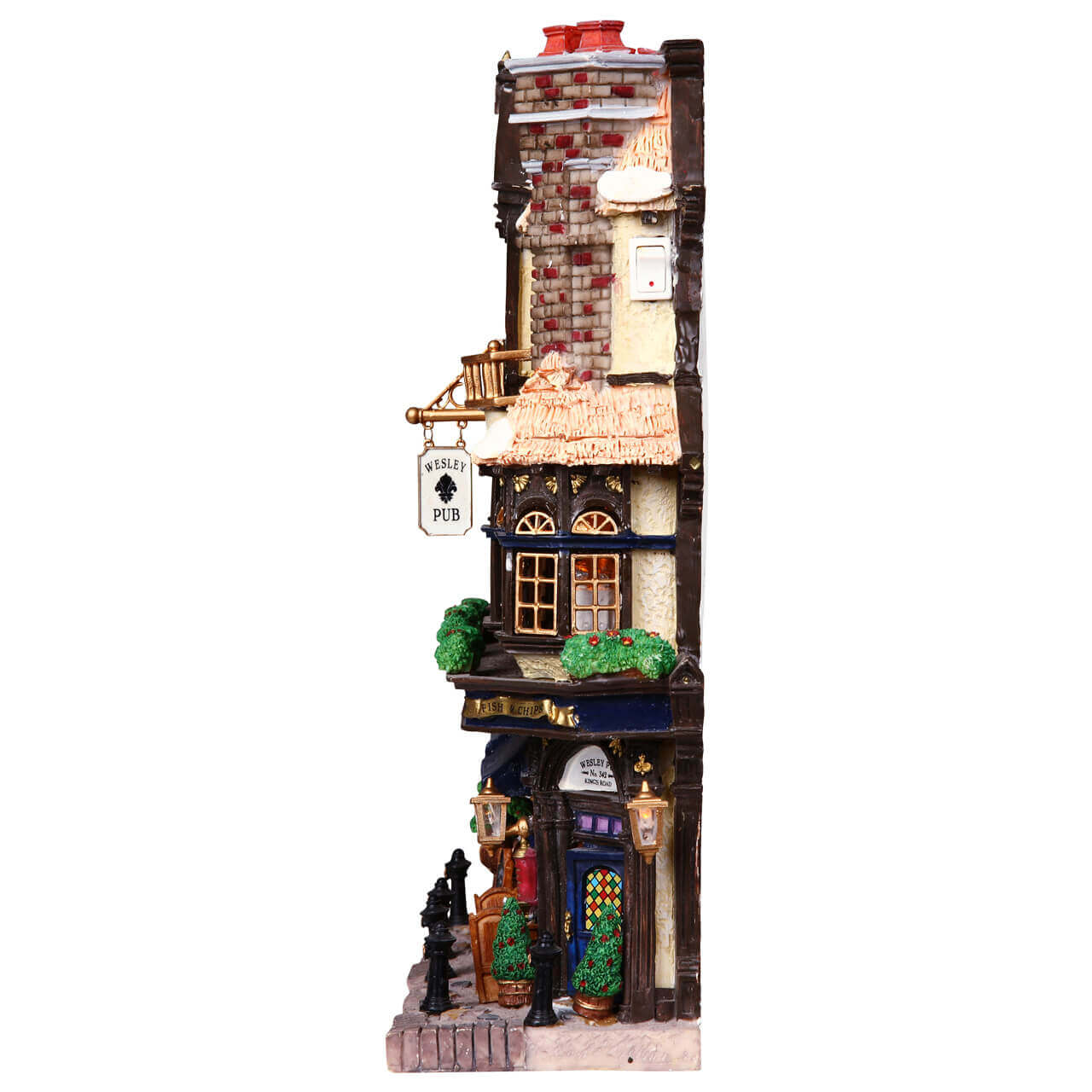 LEMAX Wesley Pub, Battery Operated (4.5V) #45099