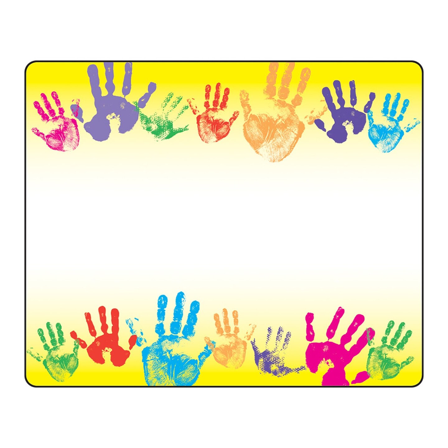 Rainbow Handprints Terrific Labels&#x2122;, 36 ct