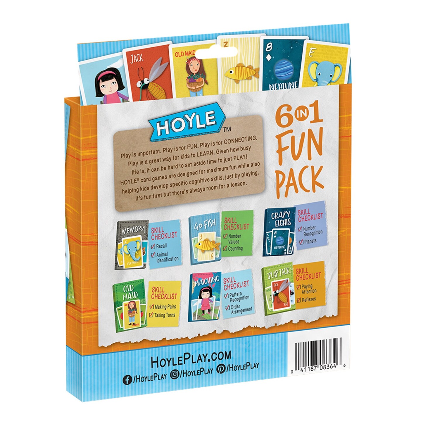 6 in 1 Fun Pack Classic Children&#x27;s Games