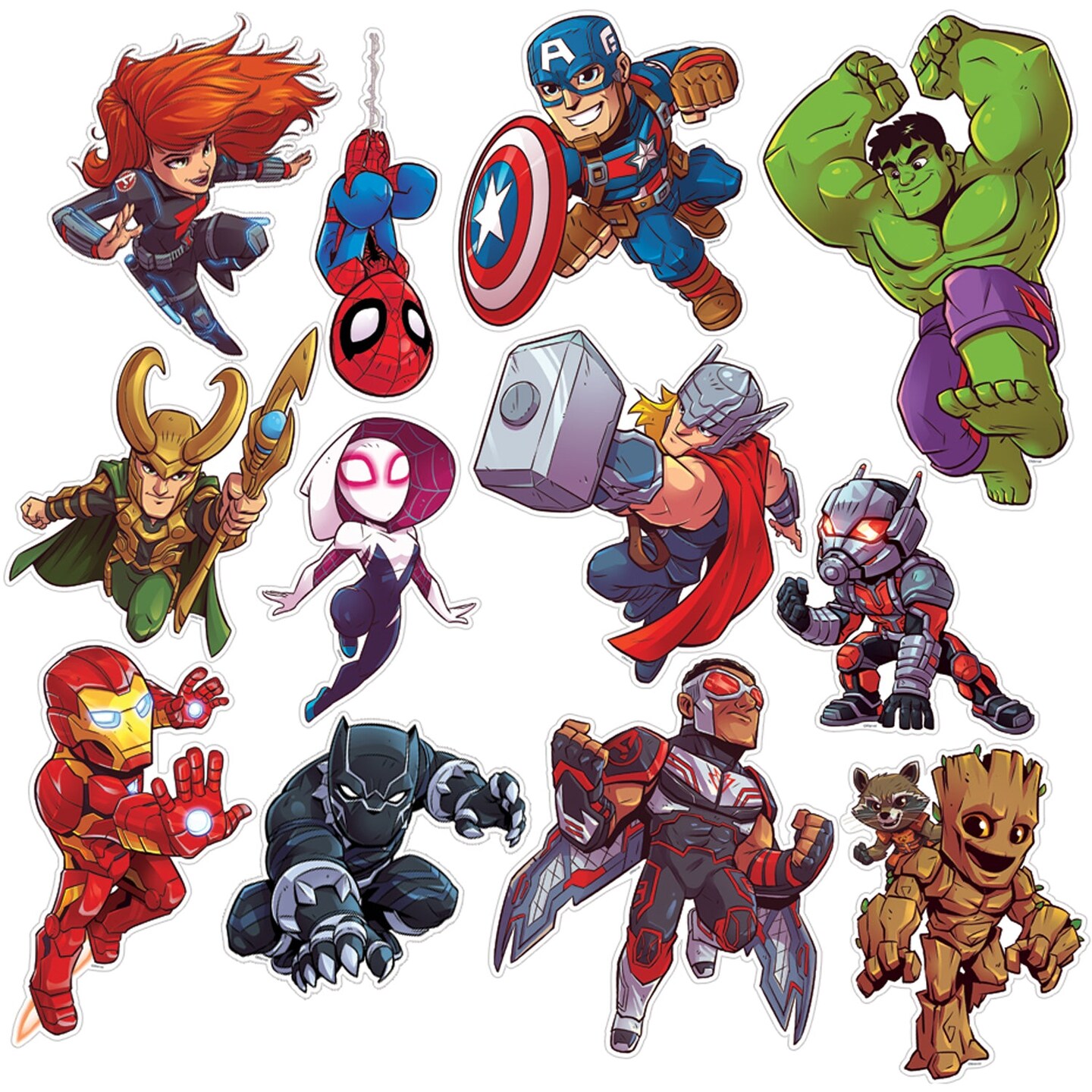 Marvel&#x2122; Super Hero Adventure 2-Sided Deco Kit