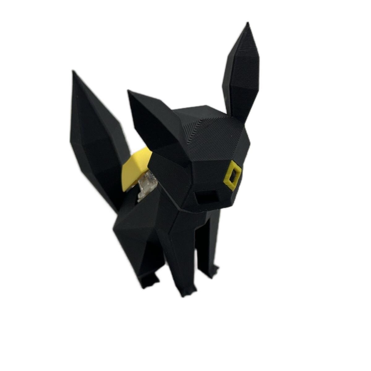 Low Poly Umbreon Mechanical Switch Fidget Toy Pokemon