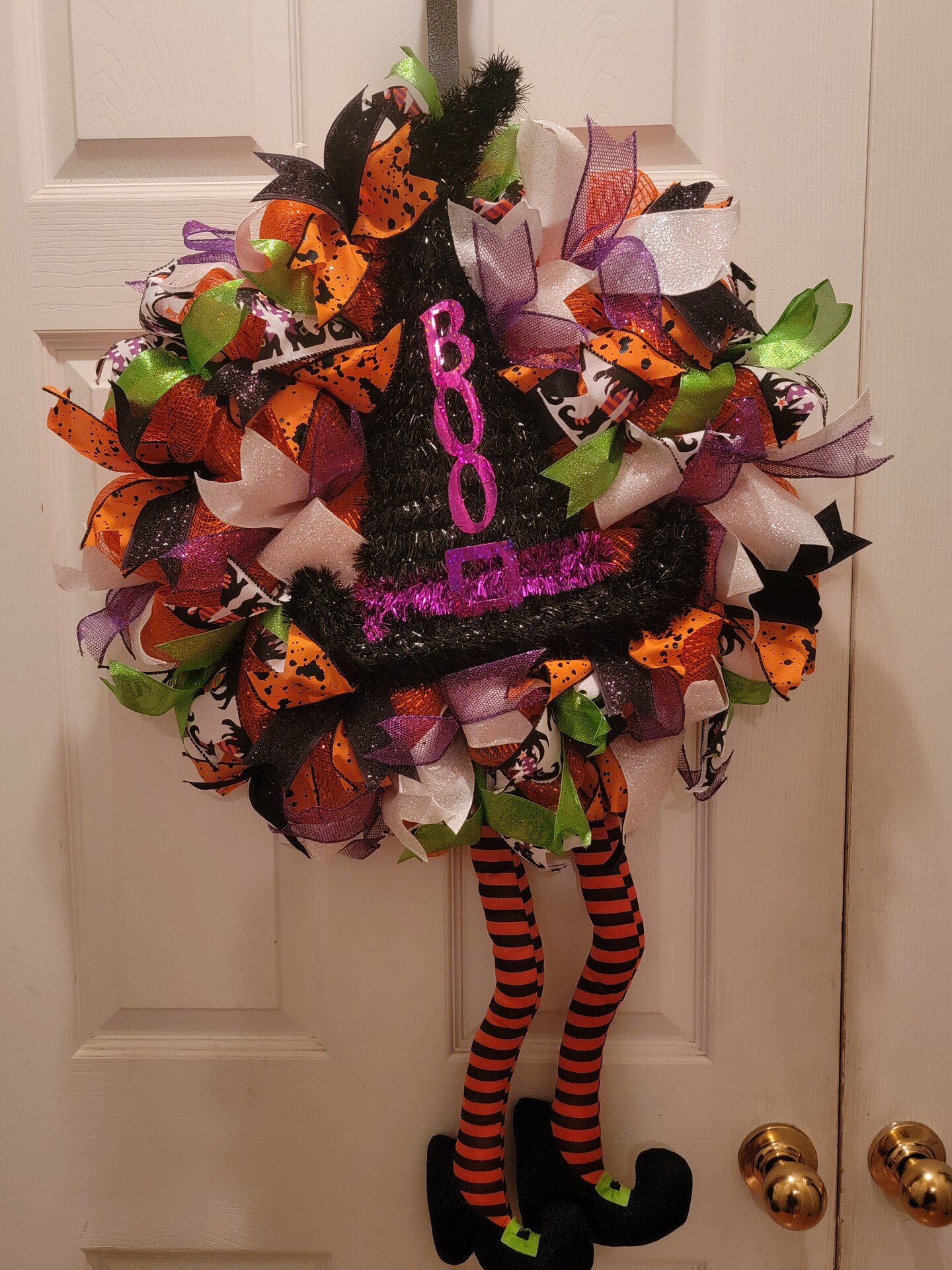 Halloween online Wreath, Witch Wreath