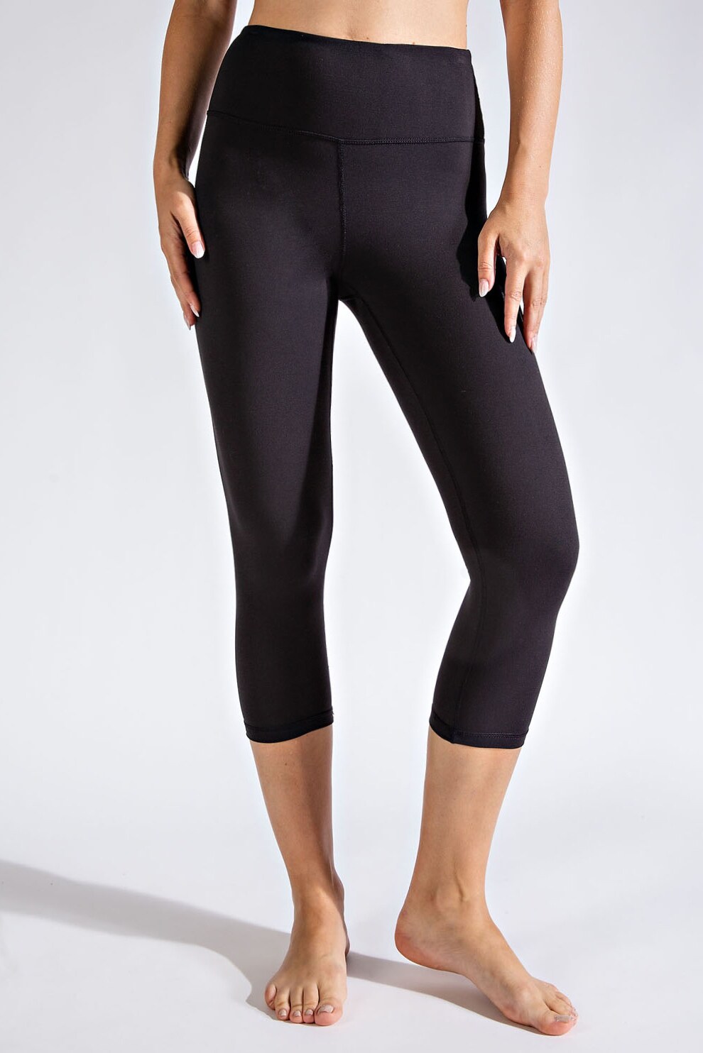 Butter Leggings, High-Waisted Capri Yoga Leggings, Capri Pants for Women Standard and Plus Size S-3X product 2