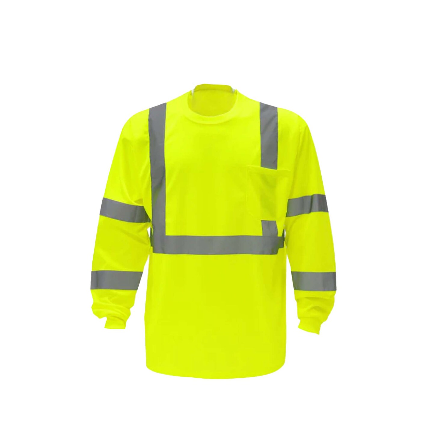 High Visibility Long Sleeve Safety T-Shirt with Reflective Stripes RADYAN®