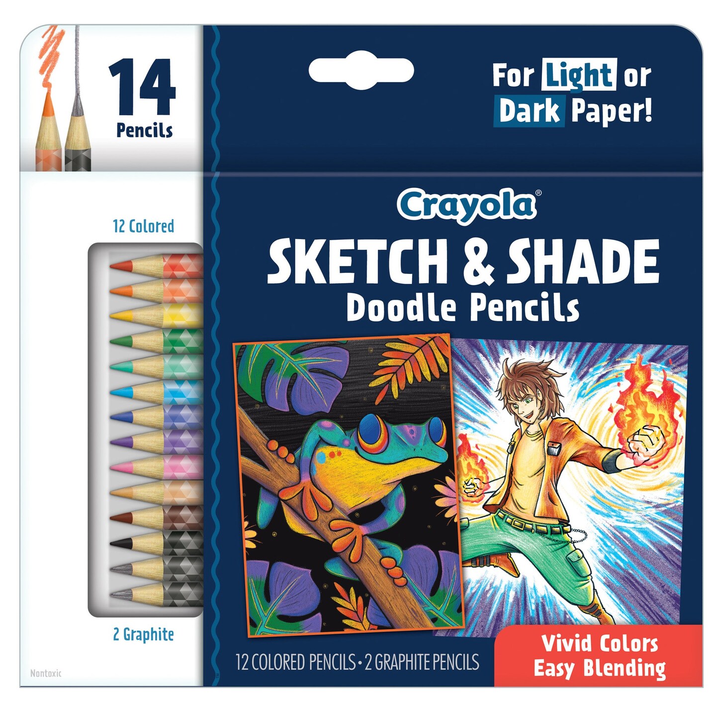 Doodle &#x26; Draw Sketch &#x26; Shade Doodle Pencil 14 Count