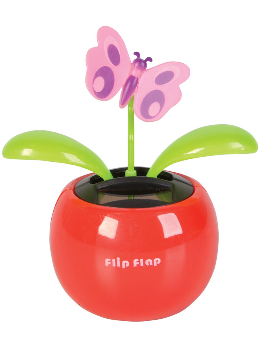 New Insect PVC Car Dashboard Bobbing Butterfly Bug Solar Toy