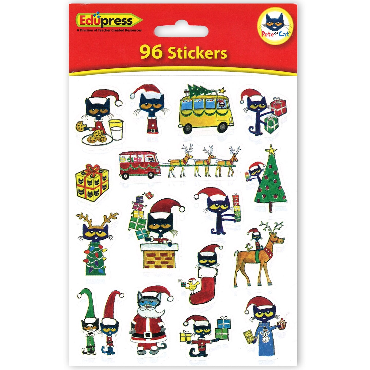 Pete the Cat&#xAE; Christmas Stickers, Pack of 120