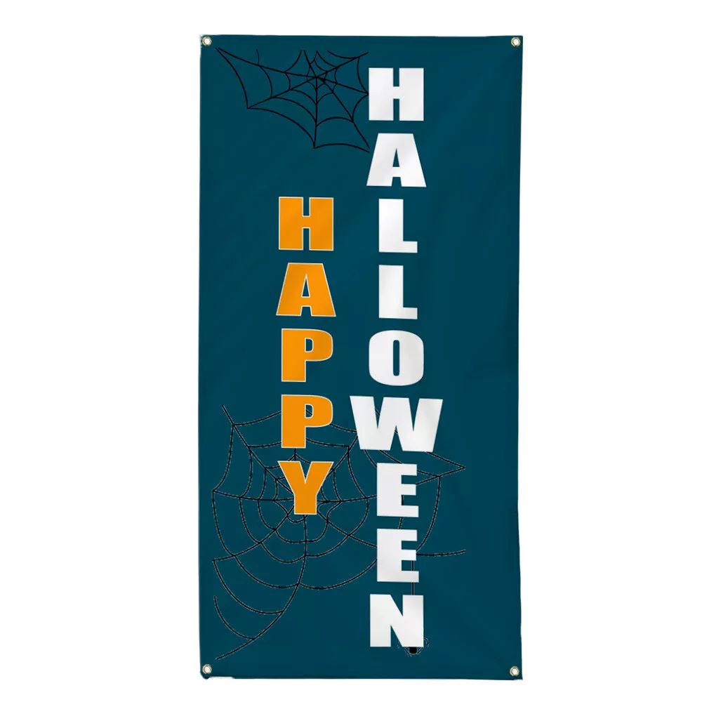 Kitcheniva Happy Halloween Vertical Vinyl Banner