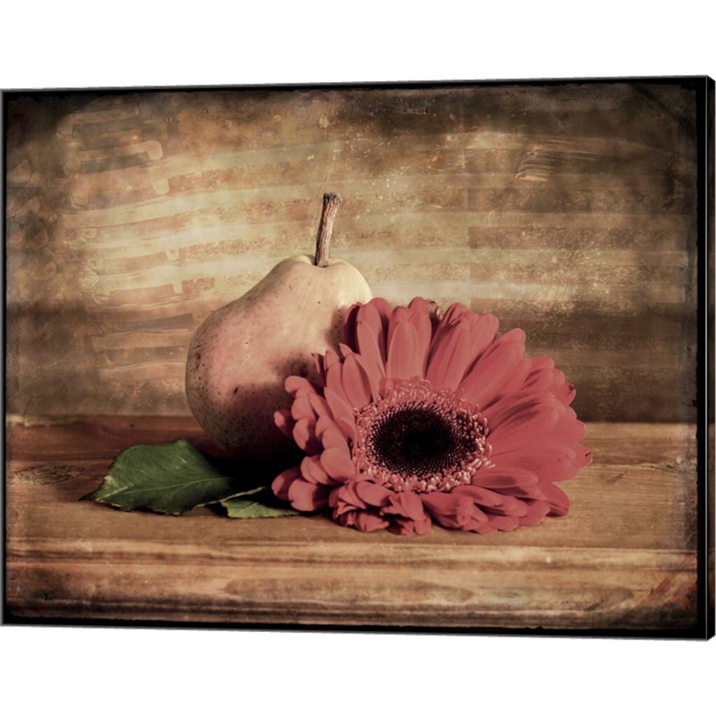 Kitchen Pear by LightBoxJournal 15" x 12" Canvas Wall Art (Set of 2)