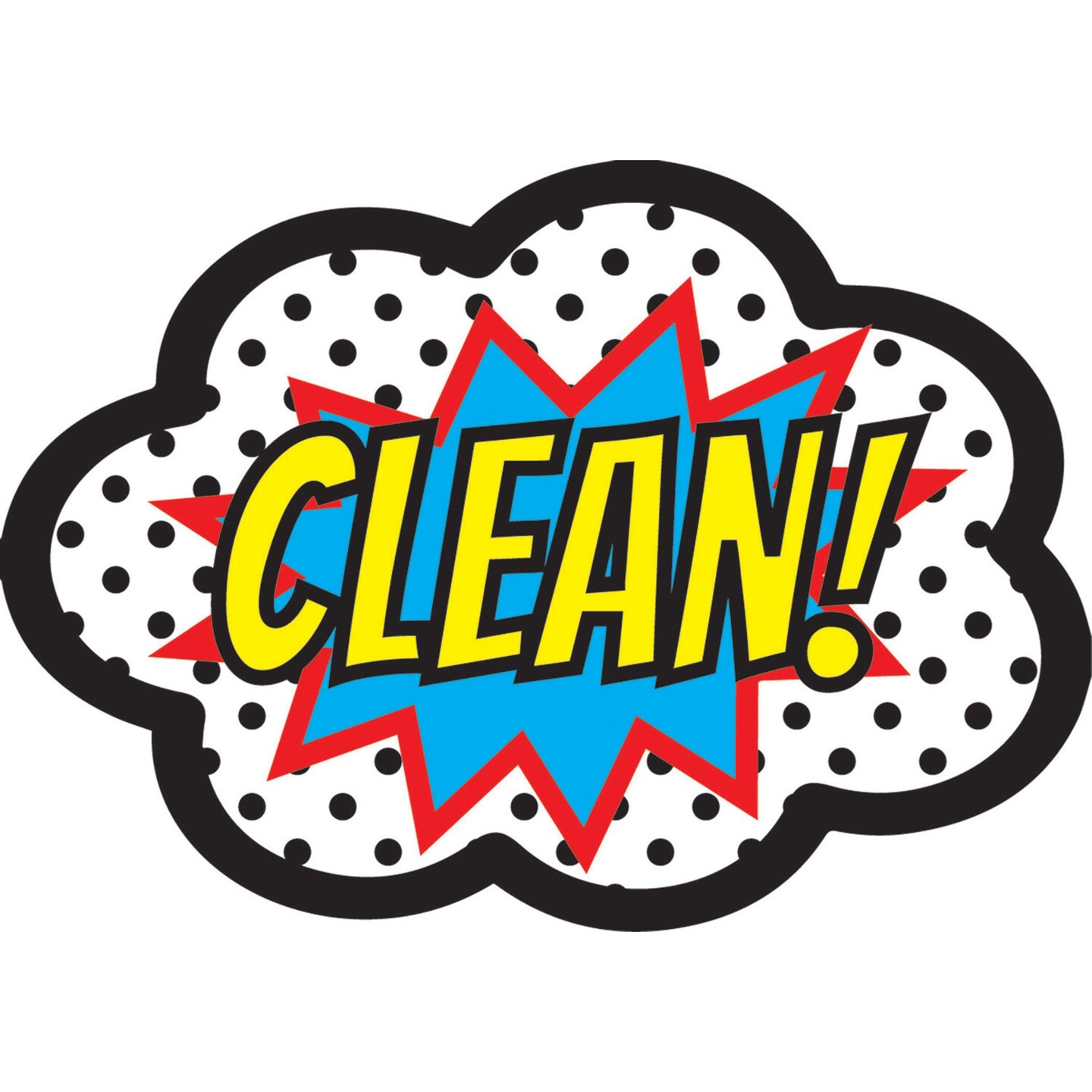 Magnetic Whiteboard Eraser, Superhero Clean!