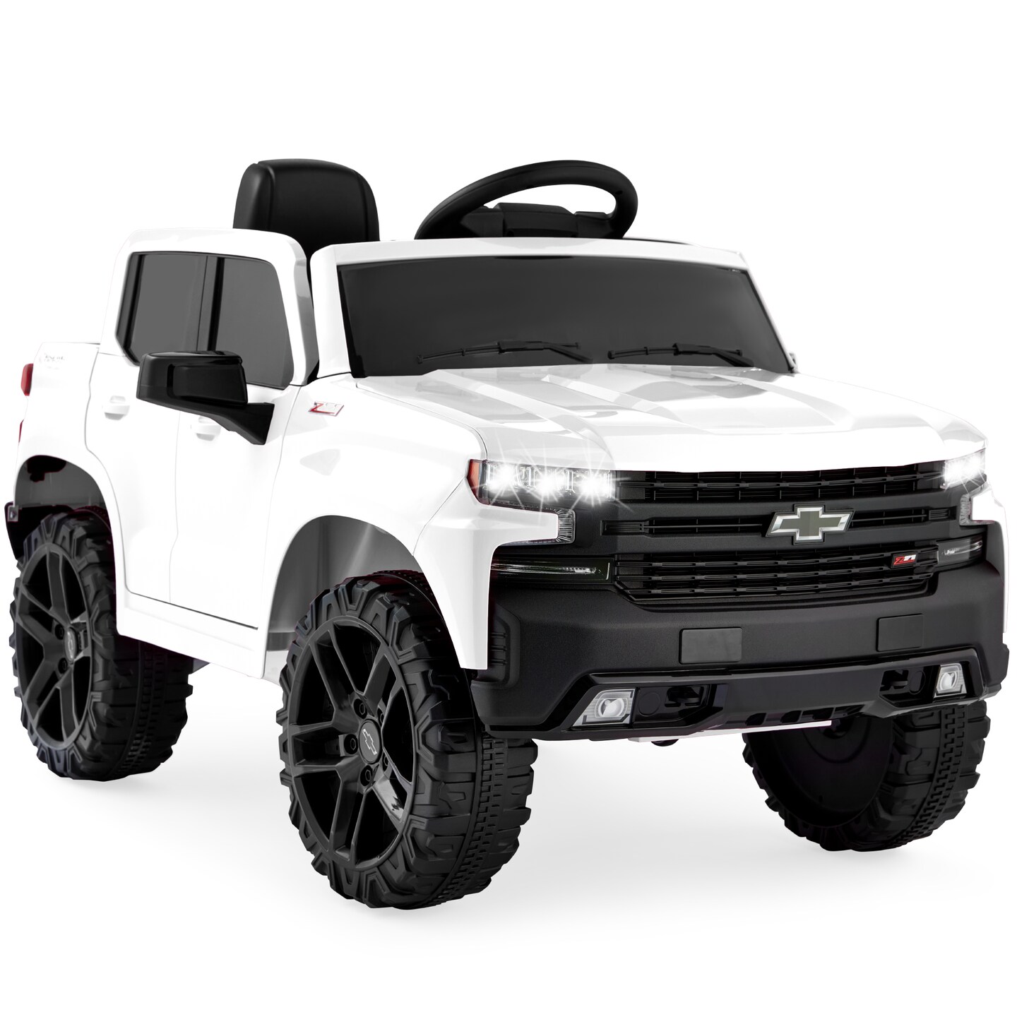 Best Choice Products 12V 2.5 MPH Licensed Chevrolet Silverado Ride On Truck Car Toy w/ Parent Remote Control
