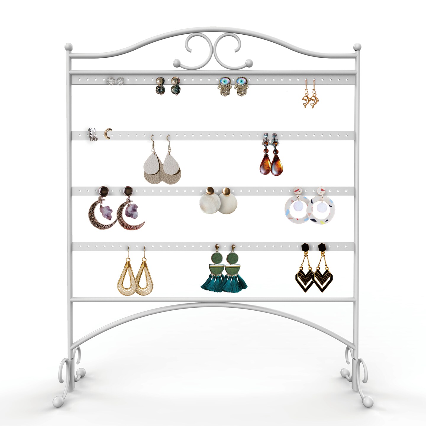 Mango Steam Tabletop Jewelry Organizer for Hanging Stud Earrings