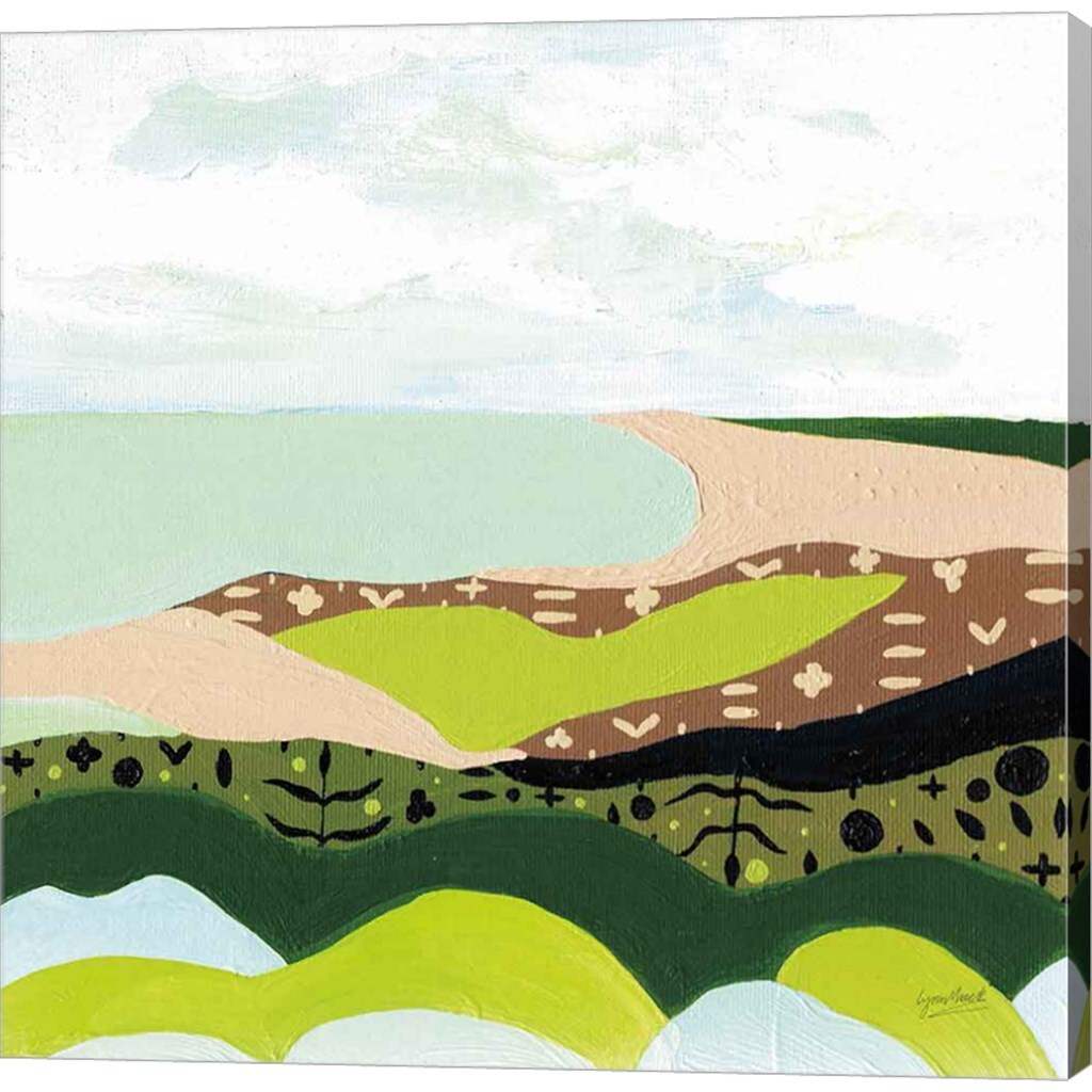Vibrant Seascape II by Lynn Mack 24&#x22; x 24&#x22; Canvas Wall Art
