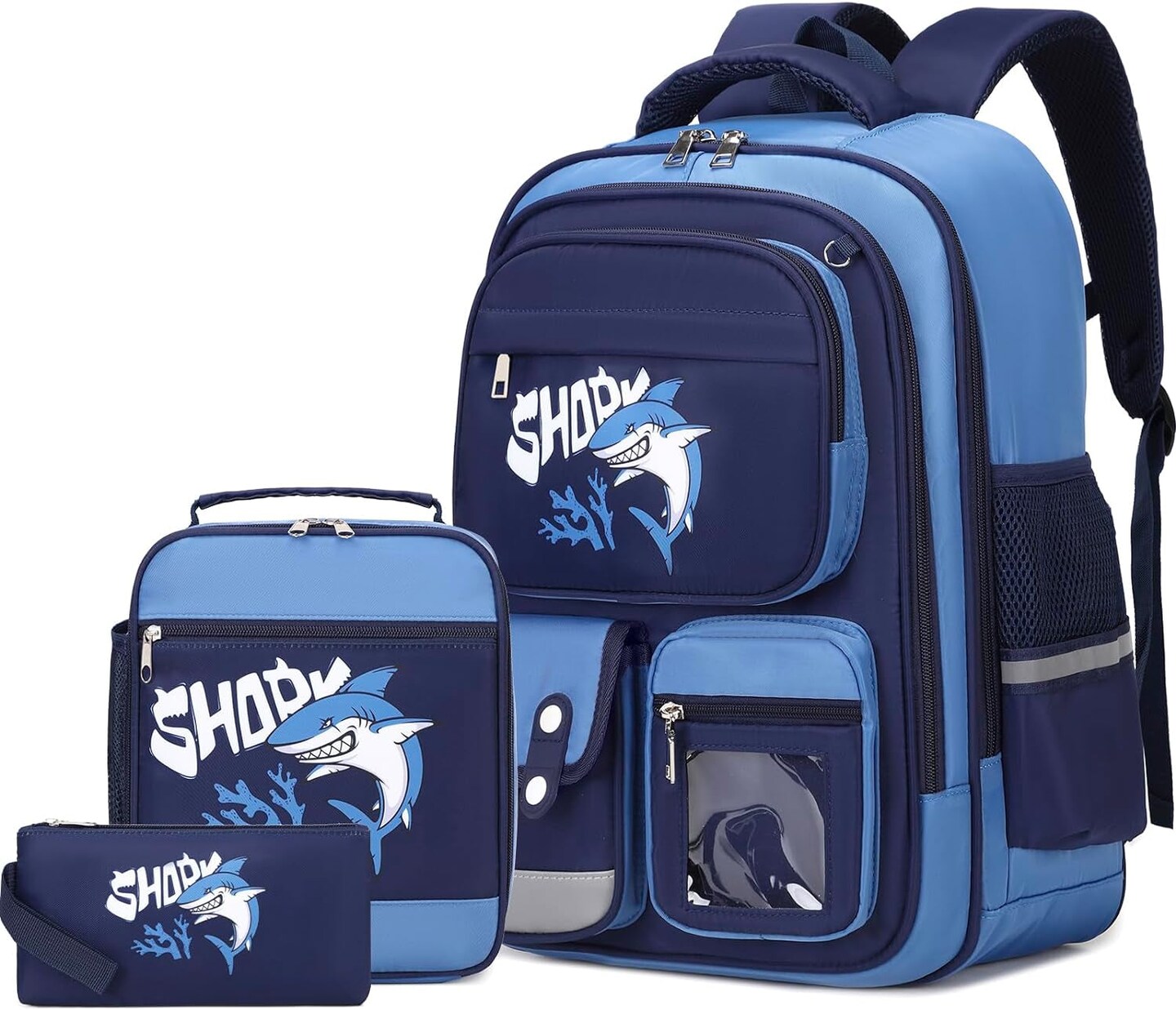 Boys backpack with deals lunchbox