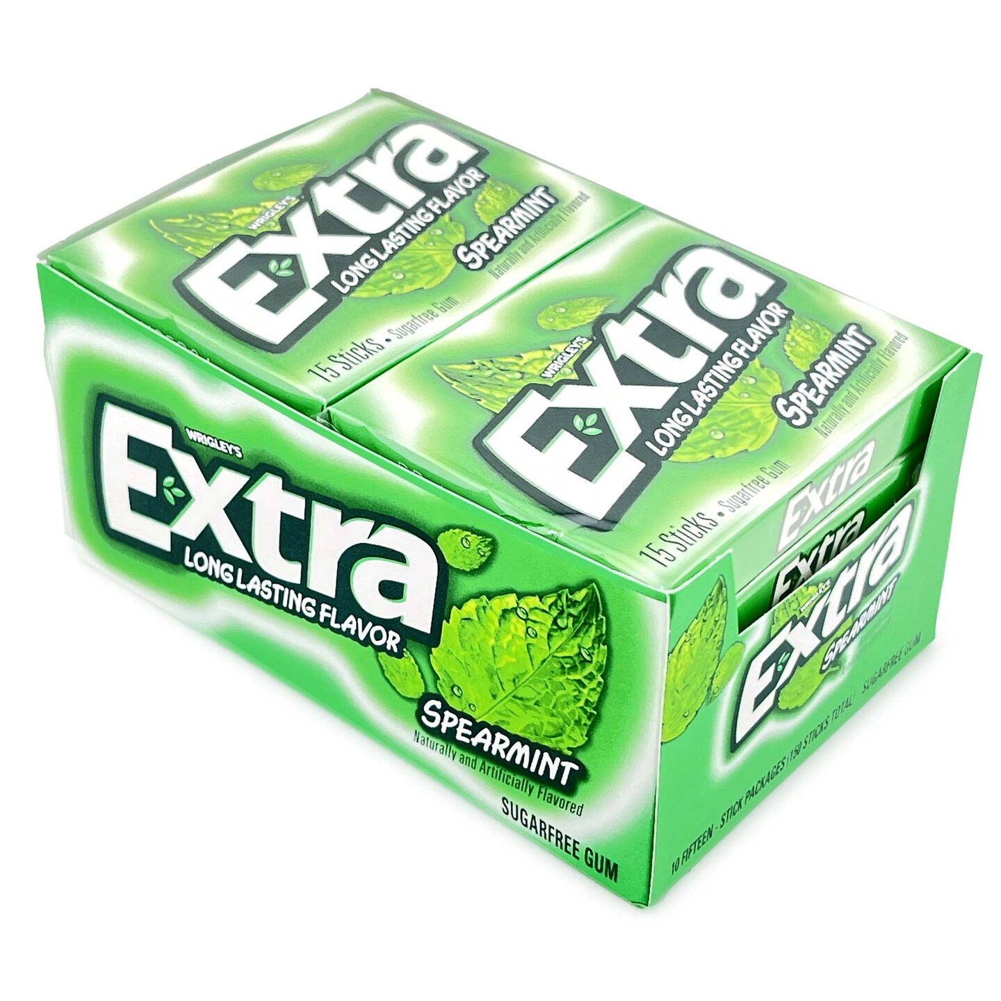 Wrig Extra Spearmint 15Stk 10Ct