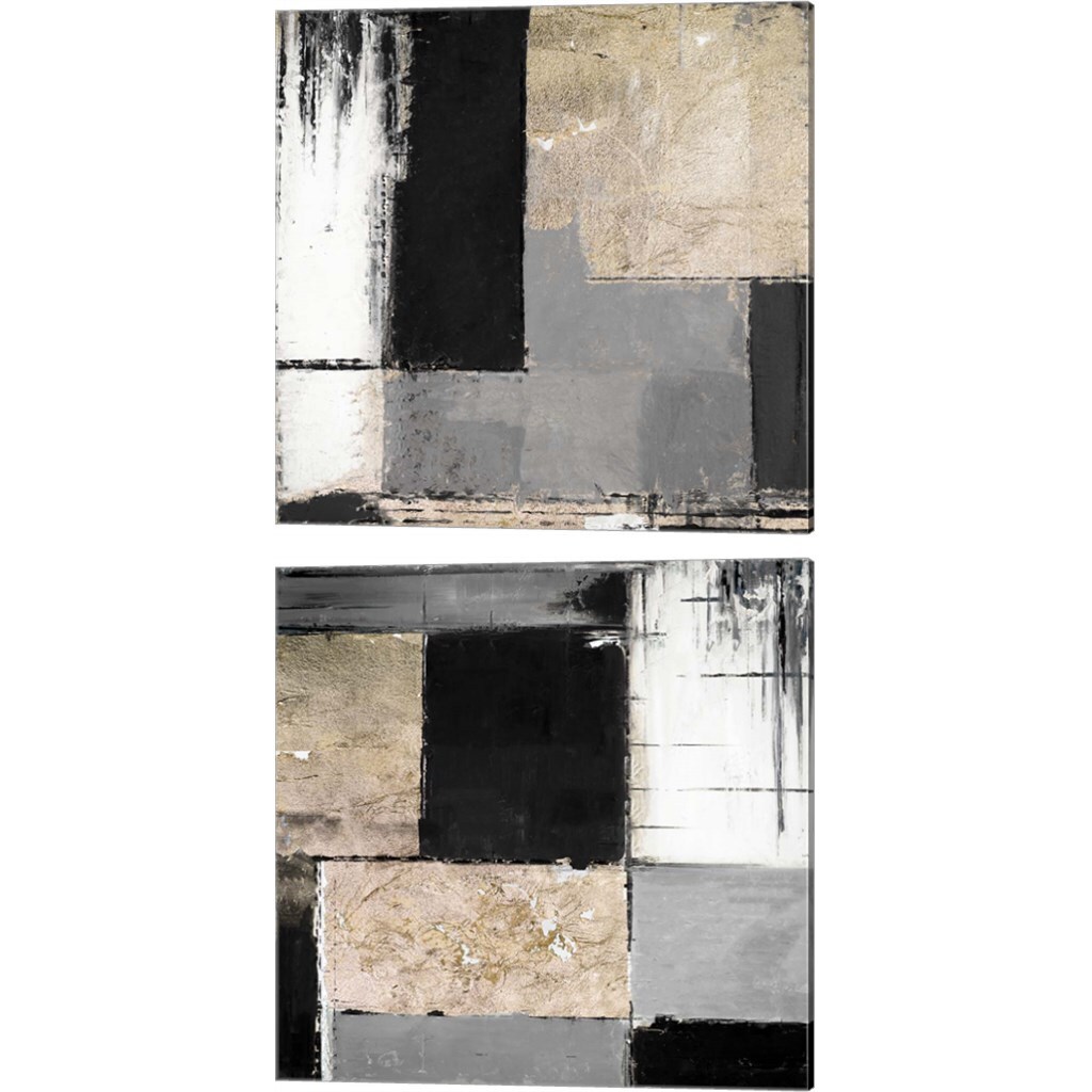 Underground by Patricia Pinto 14&#x22; x 14&#x22; Canvas Wall Art (Set of 2)