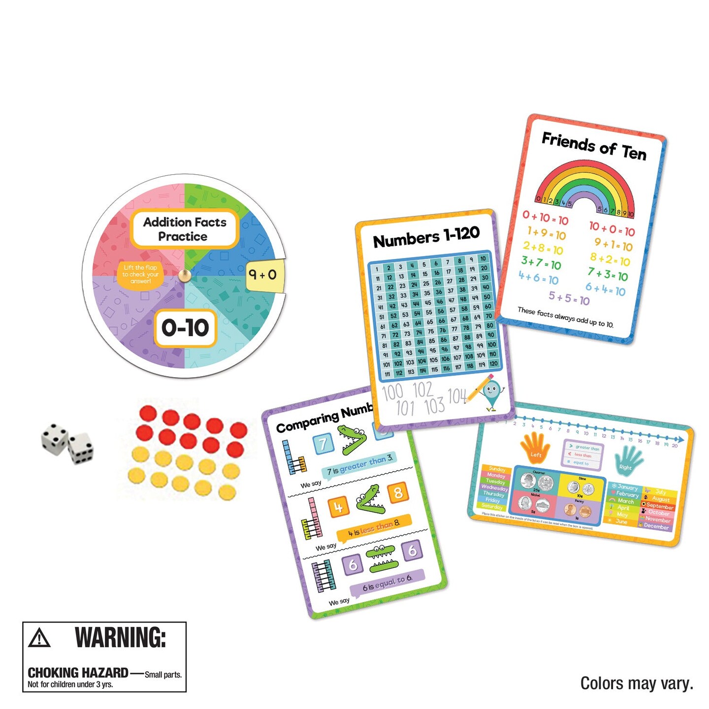 Be Clever Wherever Math Tool Kit Manipulative, Grade K-1