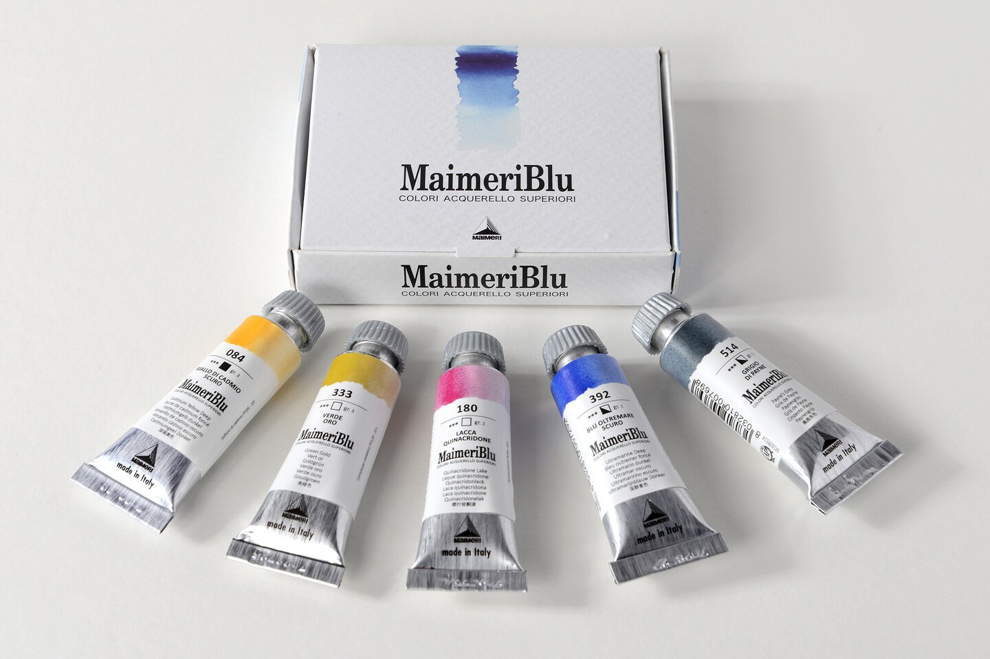 MaimeriBlu Watercolor Paint Introduction Set 5/Pkg-Assorted Colors