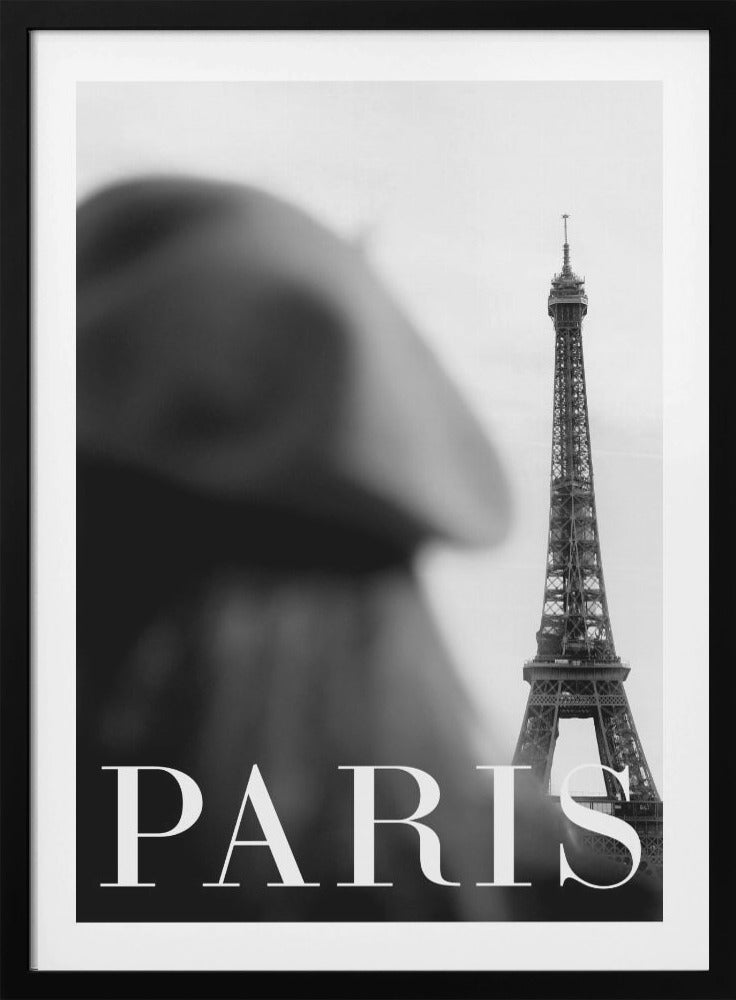 Paris Text 4 Framed Art Wall Decor