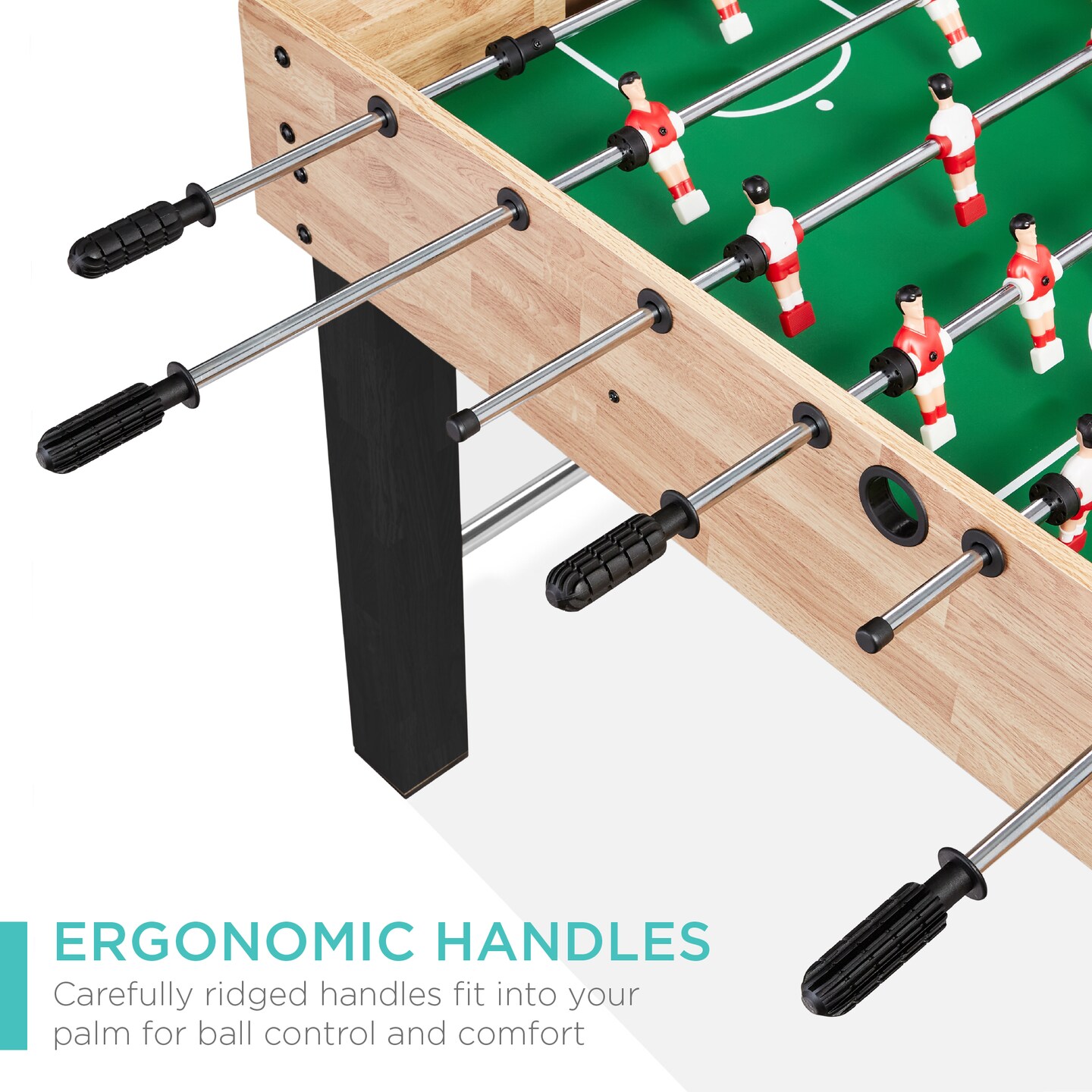 48in Foosball online Game Table with 2 Balls and 2 Cup Holders