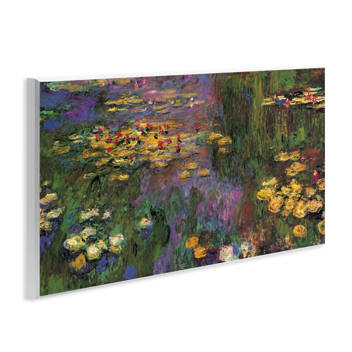 Stupell Industries Vibrant Traditional Water Lilies Wall Plaque Art