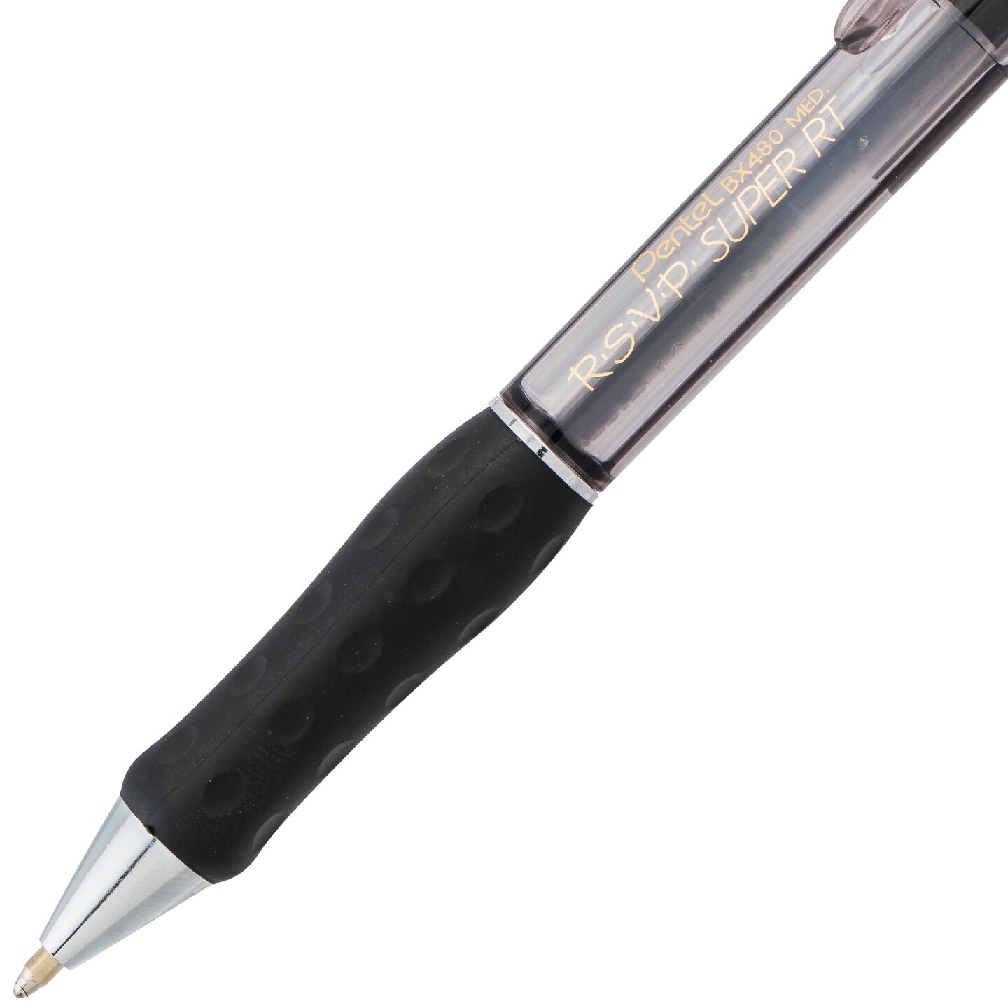 R.S.V.P.&#xAE; Super RT Retractable Ballpoint Pen, Black