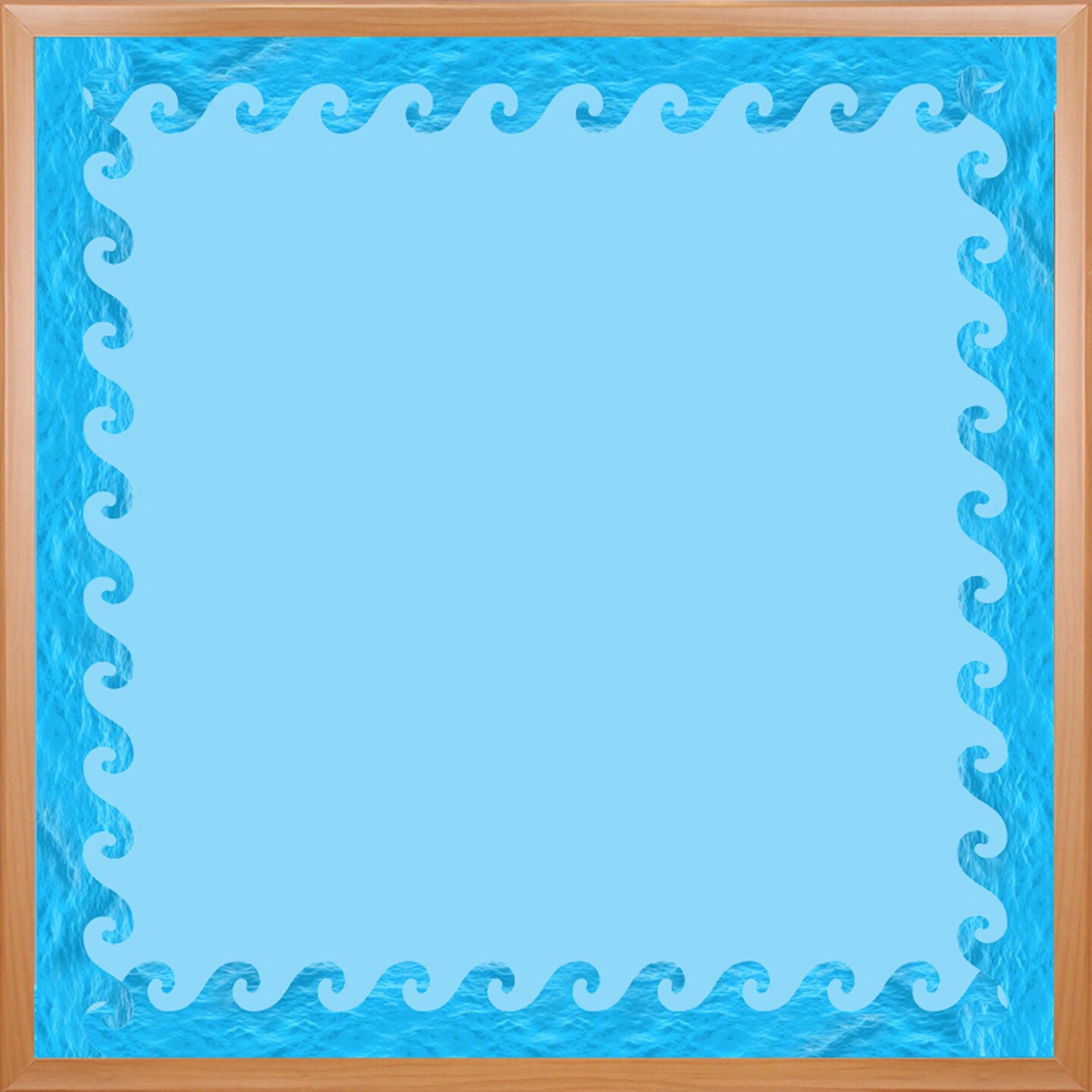 Ocean Waves Border, 12 Strips/36 Feet
