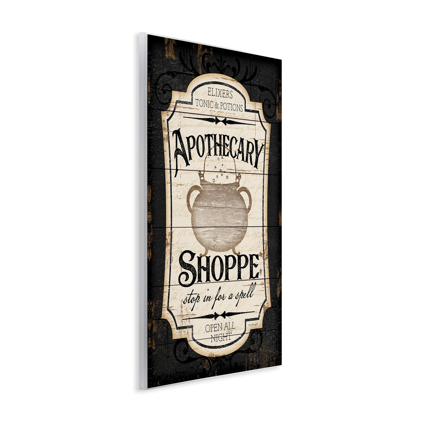 Stupell Industries Apothecary Shoppe Spooky Sign Wall Plaque Art