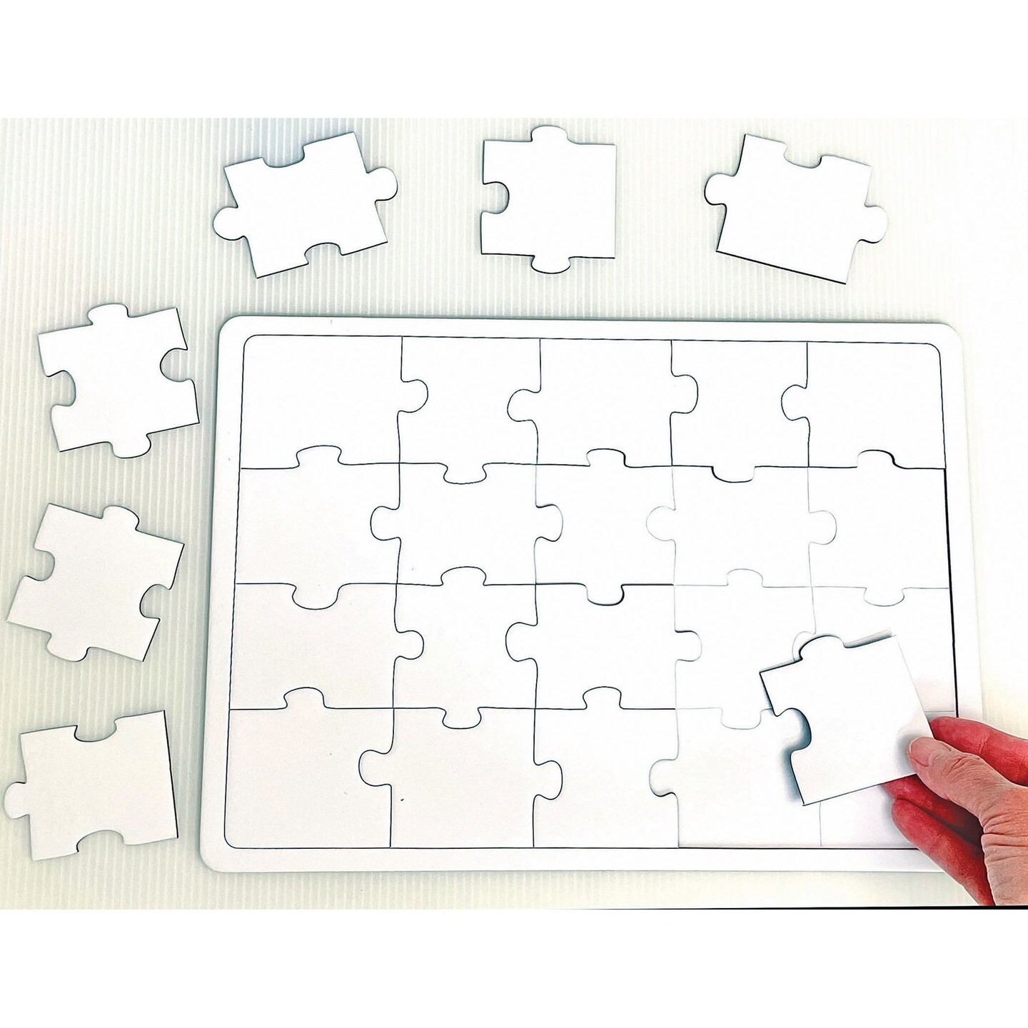 Blank Puzzle, 7&#x22; x 10&#x22;